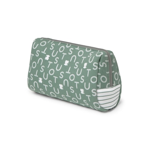 Toiletry bag in Soft green