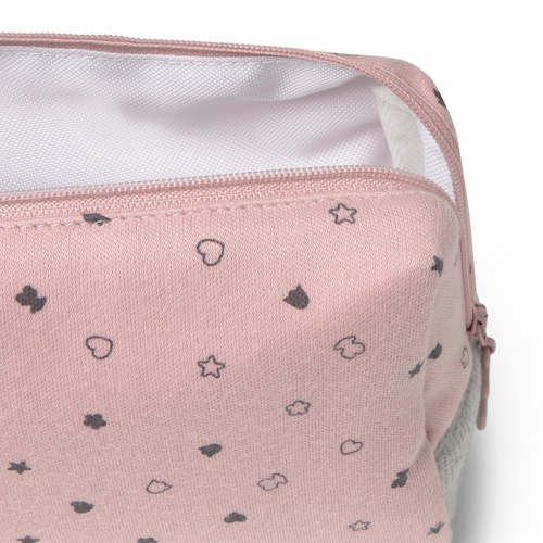Toiletry bag in Mini pink