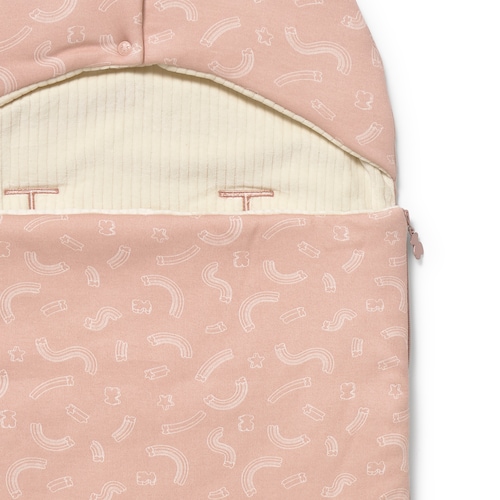 Saco universal de bebé Arc rosa