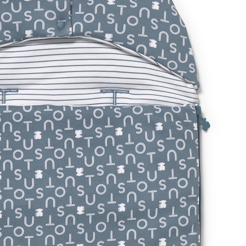 Saco universal de bebé Soft marino