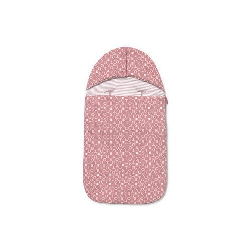 Universal-fit baby footmuff in Soft pink image number 0