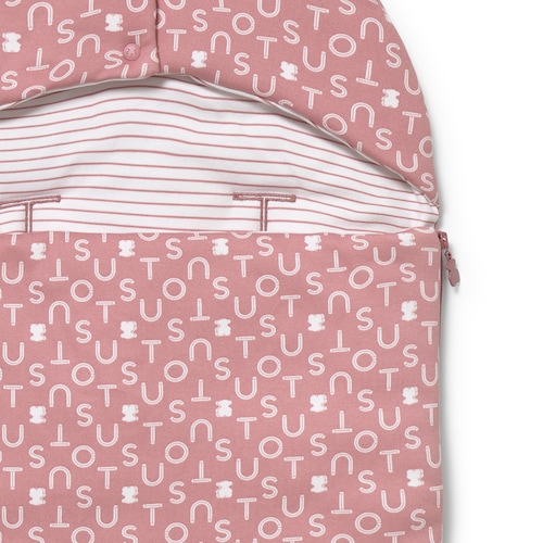Saco universal de bebé Soft rosa