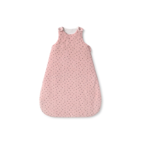 Baby sleeping bag in Mini Pink