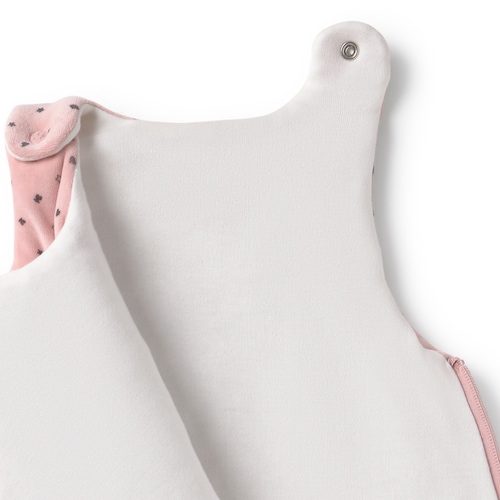 Baby sleeping bag in Mini Pink