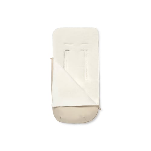 Footmuff for pushchair in Tec Teddy beige