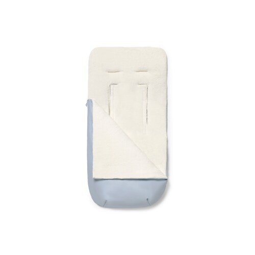 Footmuff for pushchair in Tec Teddy sky blue