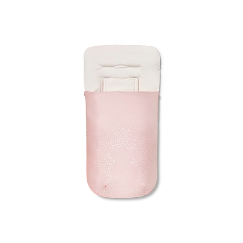 Footmuff for pushchair in Tec Glam pink