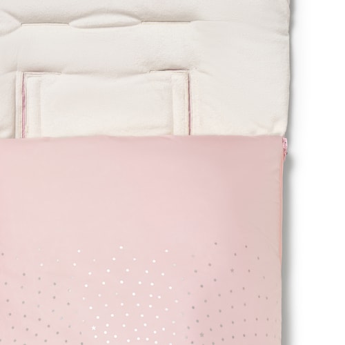 Footmuff for pushchair in Tec Glam pink