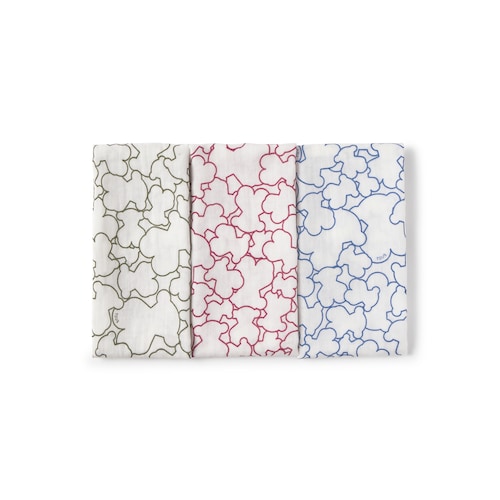 Pack of 3 muslins in MMuse unique