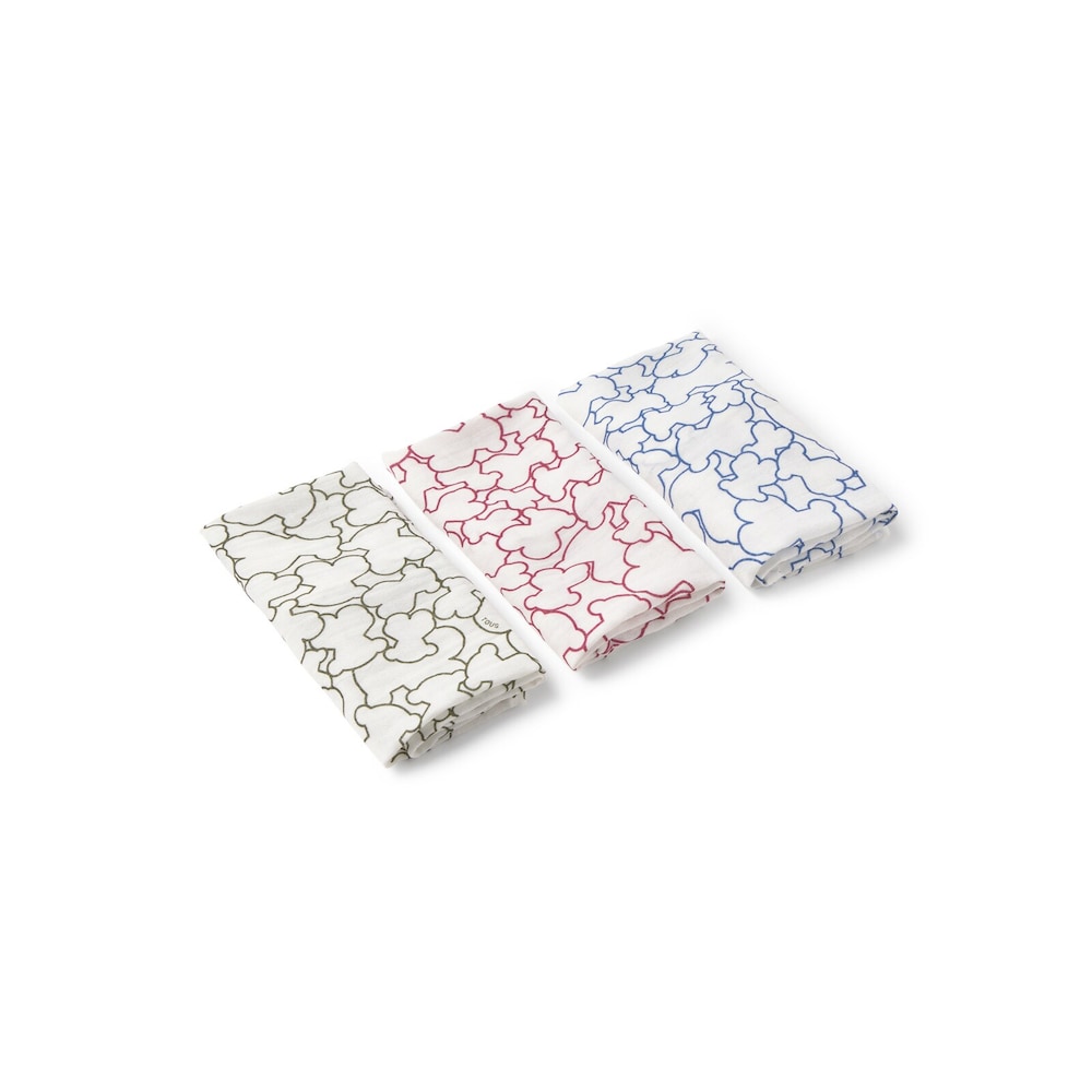 Muselina pack de 3 MMuse &uacute;nico