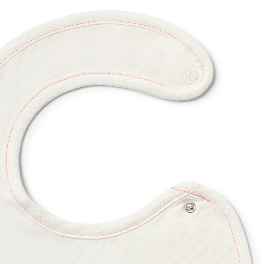 Pack of baby bibs in DailyK ecru