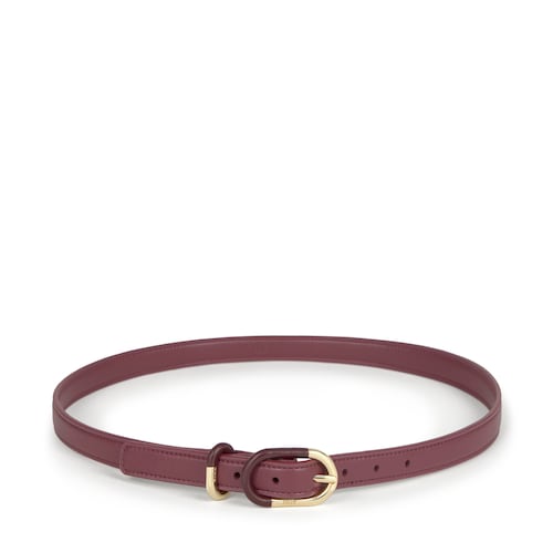 Cinturón burdeos M/L TOUS Fold