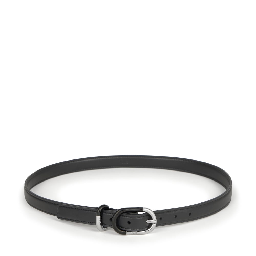 Cintur&oacute;n negro M/L TOUS Fold