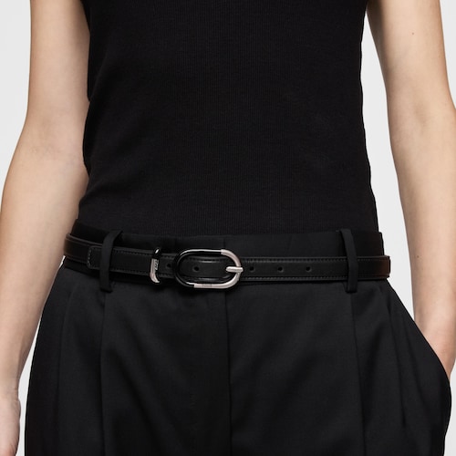 Cinturón negro M/L TOUS Fold