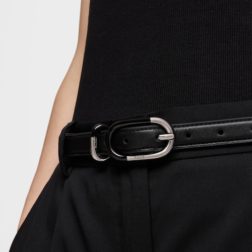 Cinturón negro M/L TOUS Fold