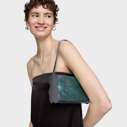 Dark blue Shoulder bag TOUS Salsi