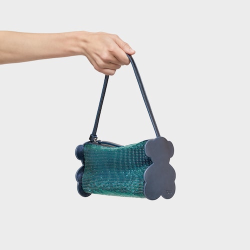 Dark blue Shoulder bag TOUS Salsi