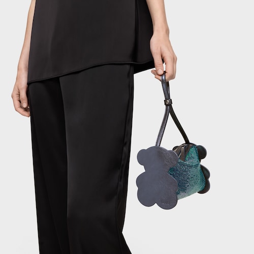 Dark blue Shoulder bag TOUS Salsi