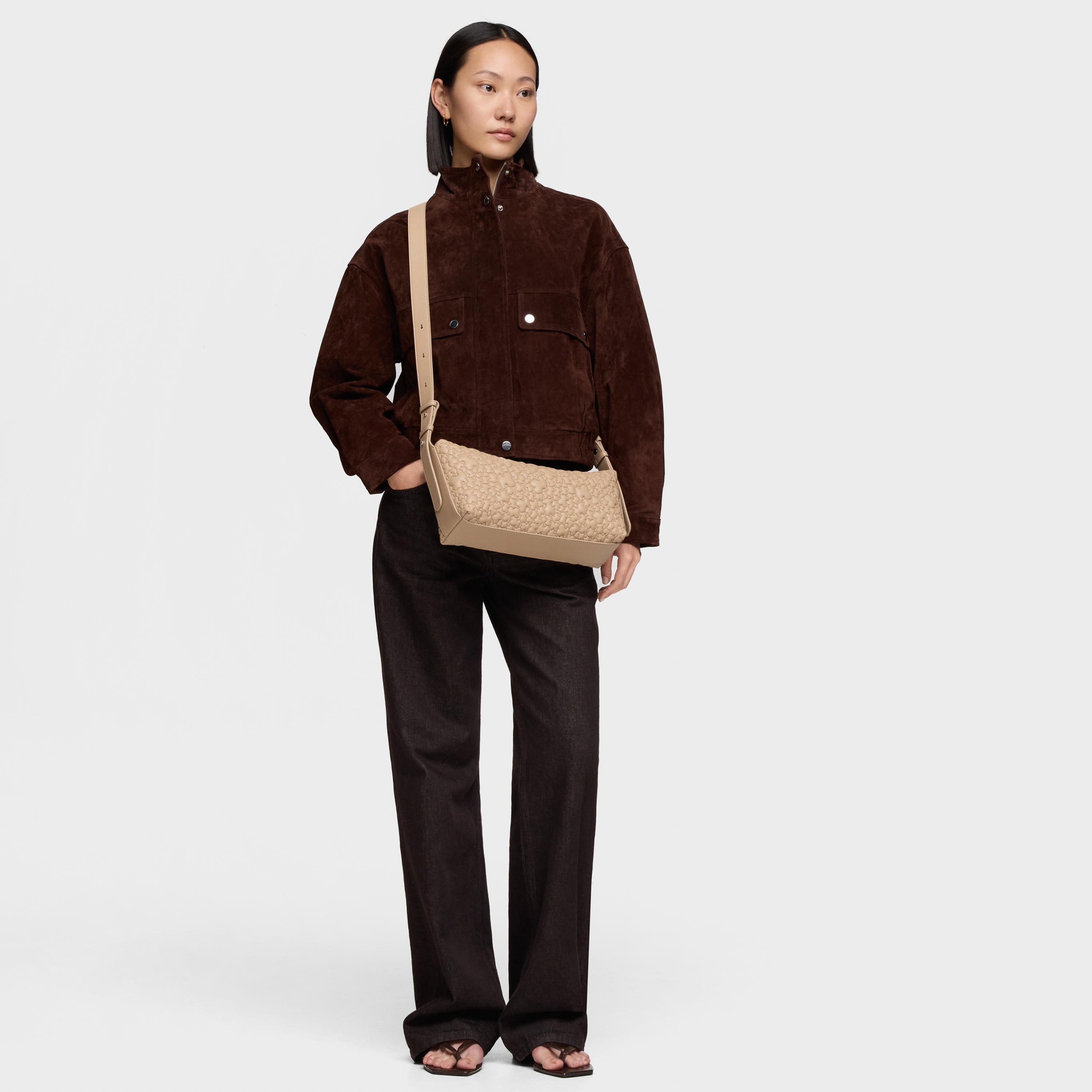 Sand-colored Crossbody bag TOUS Puffy Bear
