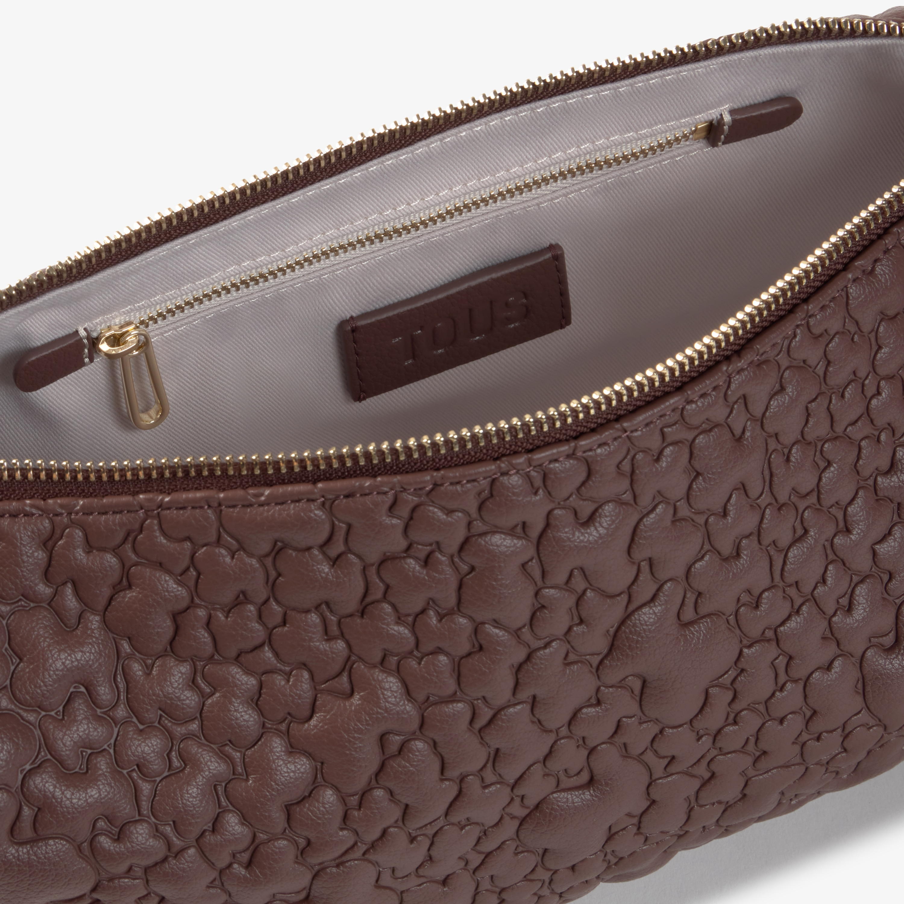 Brown Crossbody bag TOUS Puffy Bear
