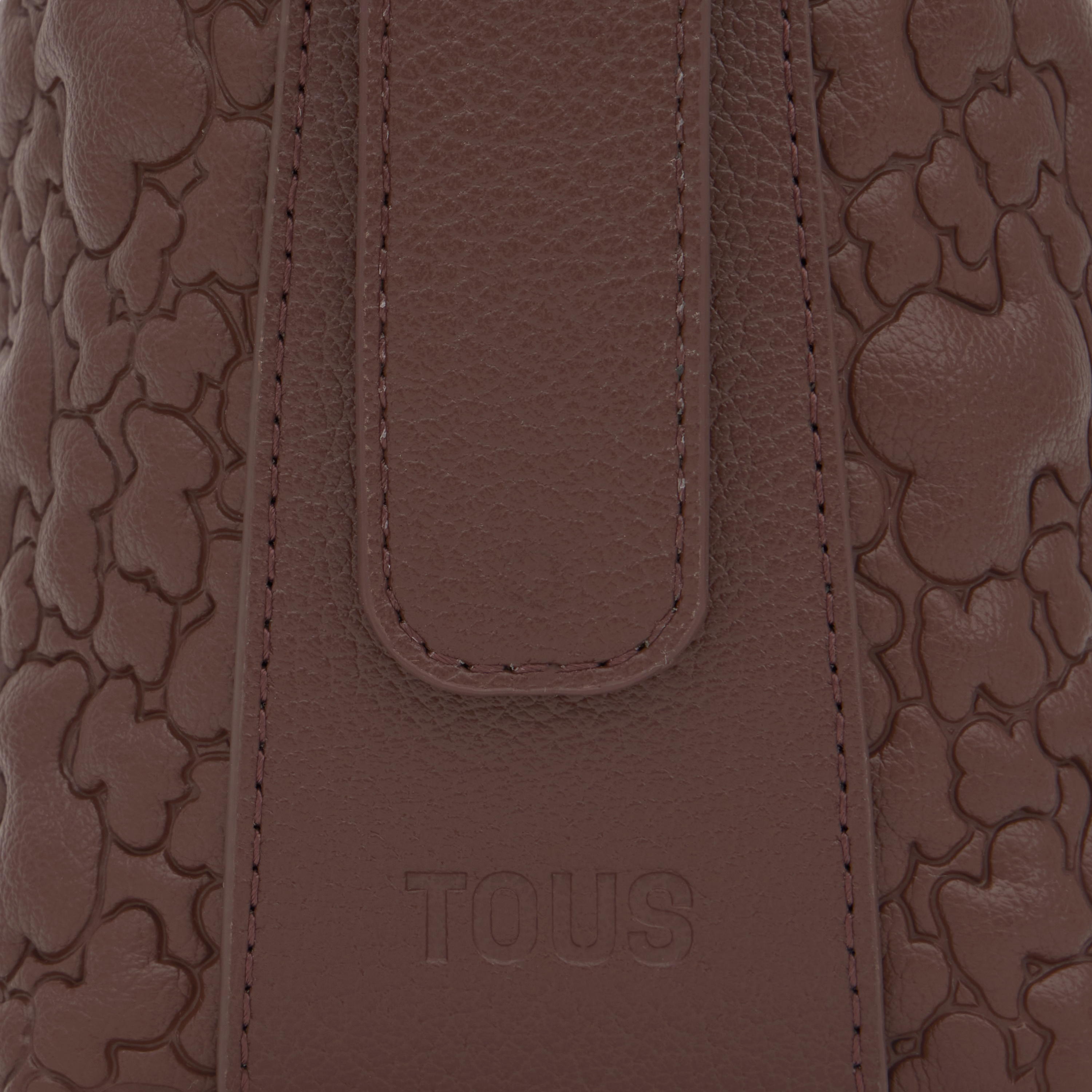 Brown Crossbody bag TOUS Puffy Bear