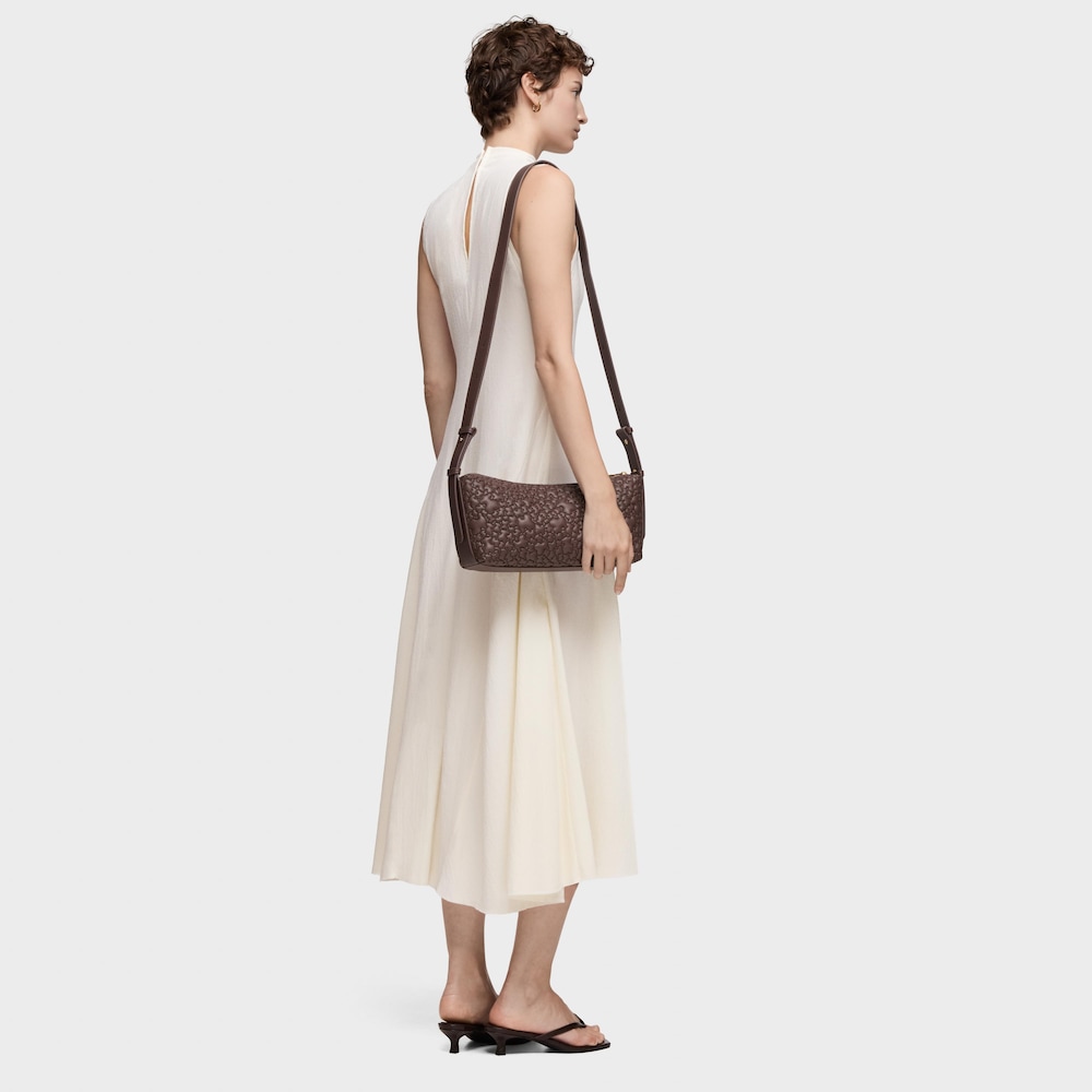 Bandolera marr&oacute;n Puffy Bear