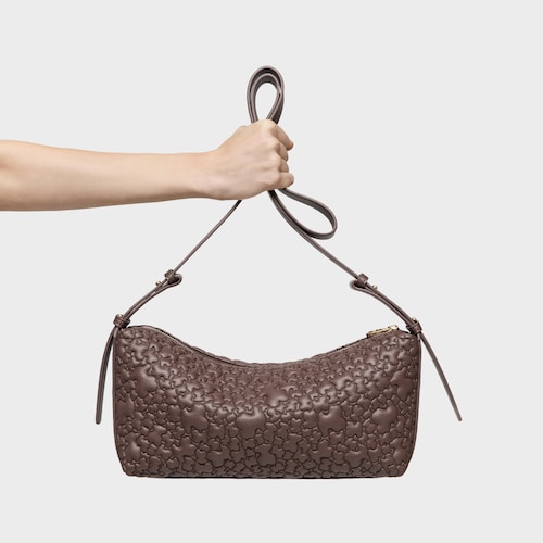 Bandolera marrón Puffy Bear