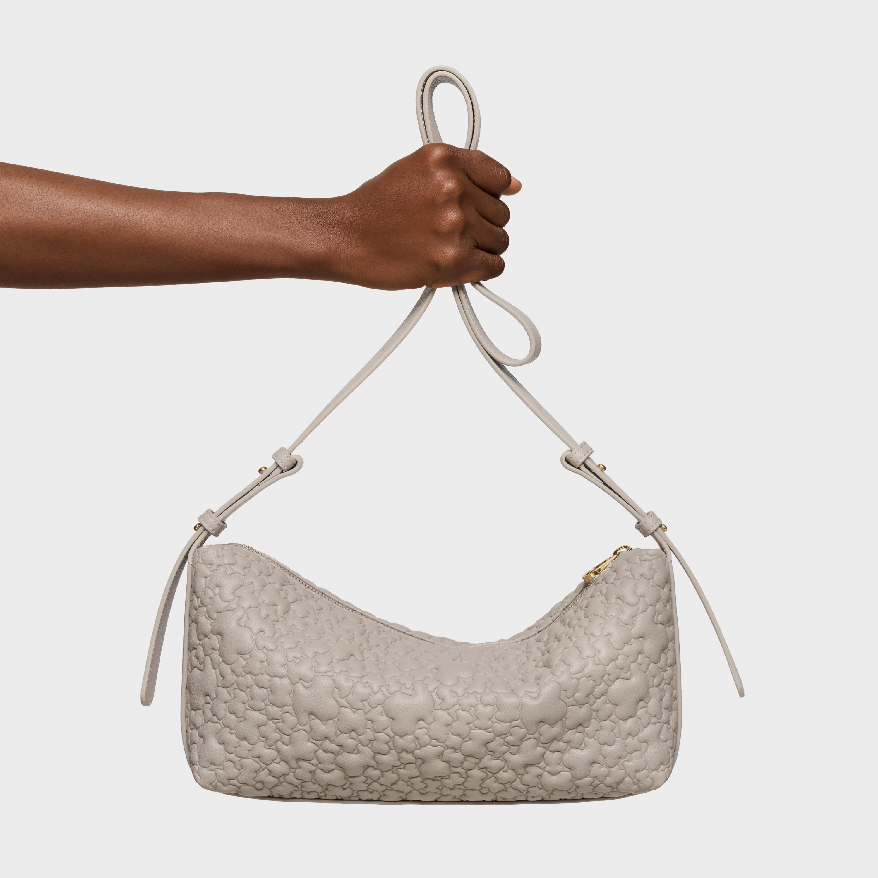 Taupe-colored Crossbody bag TOUS Puffy Bear