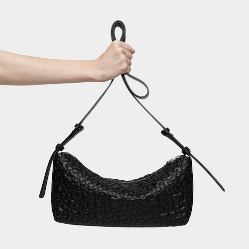 Bandolera negro Puffy Bear