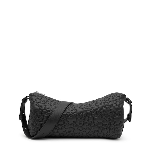 Bandolera negro Puffy Bear