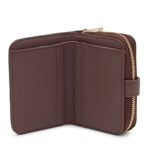 Cartera marrón Bridge Puffy Bear