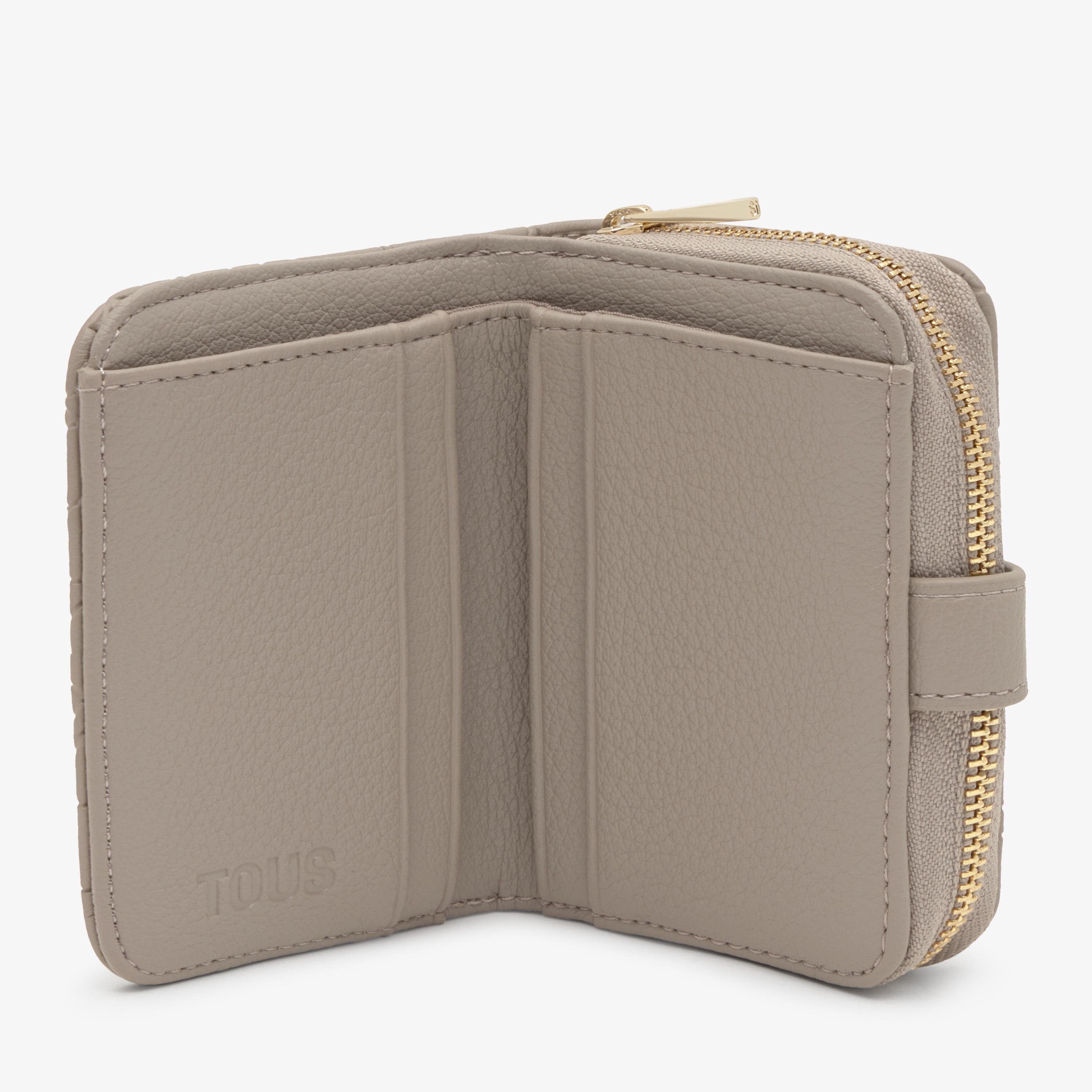 TOUS レザー財布 Black leather Wallet TOUS Greta | TOUS