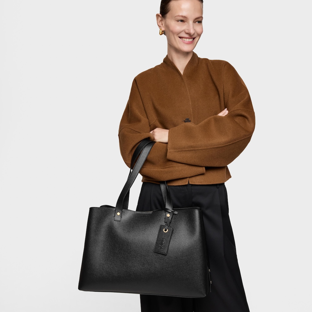 Large black City bag The Citybow