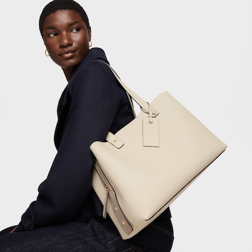 Medium beige City bag The Citybow