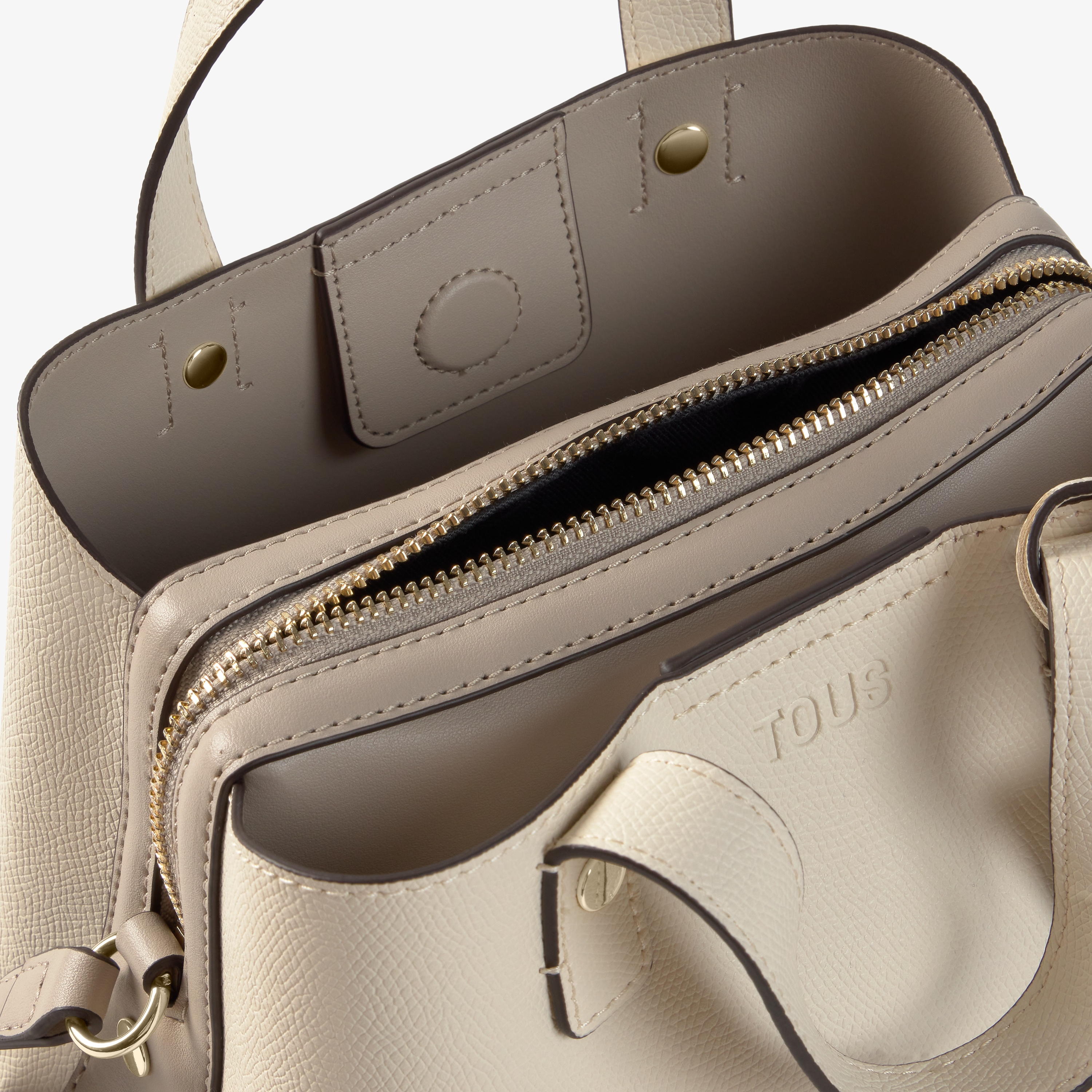 Small beige City bag The Citybow | TOUS