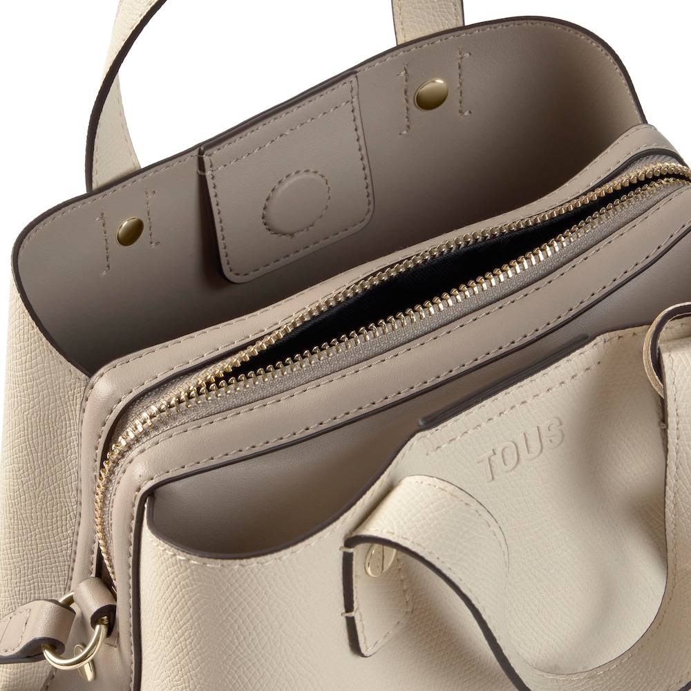 Small beige City bag The Citybow