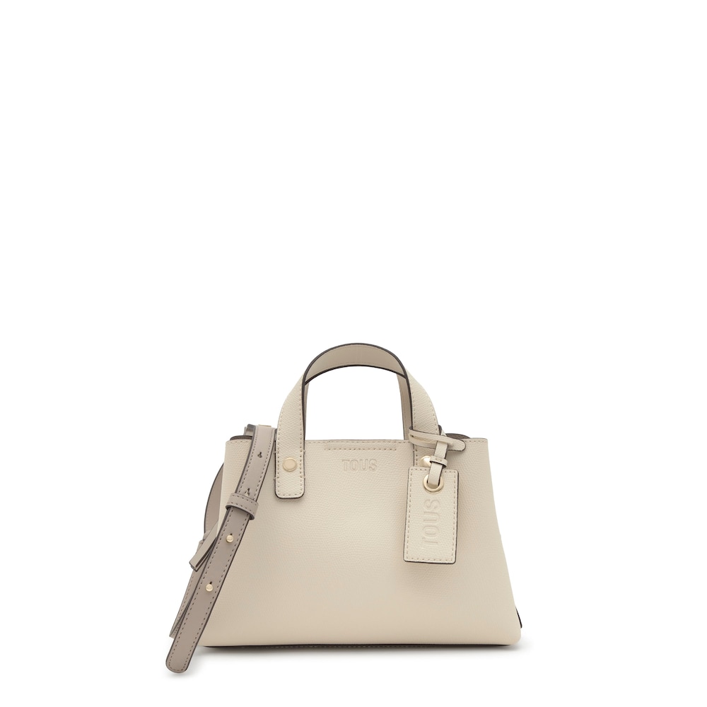 Small beige City bag The Citybow