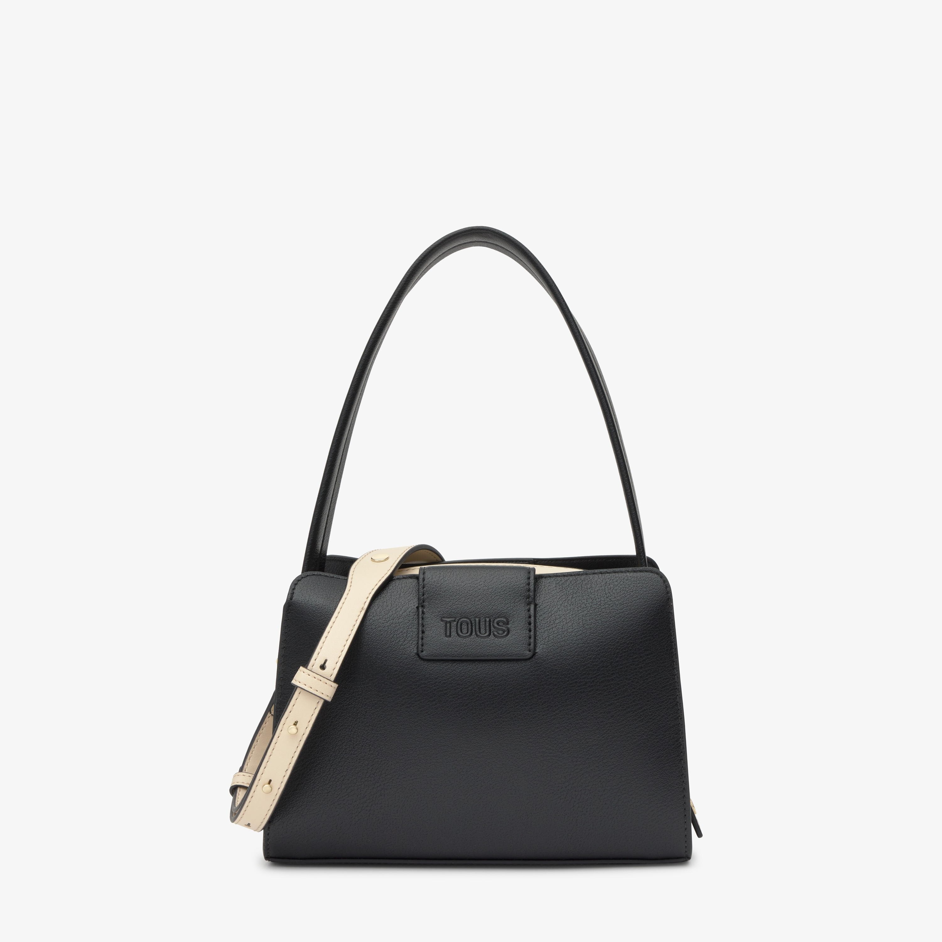 Small black City bag TOUS Kaos Icon