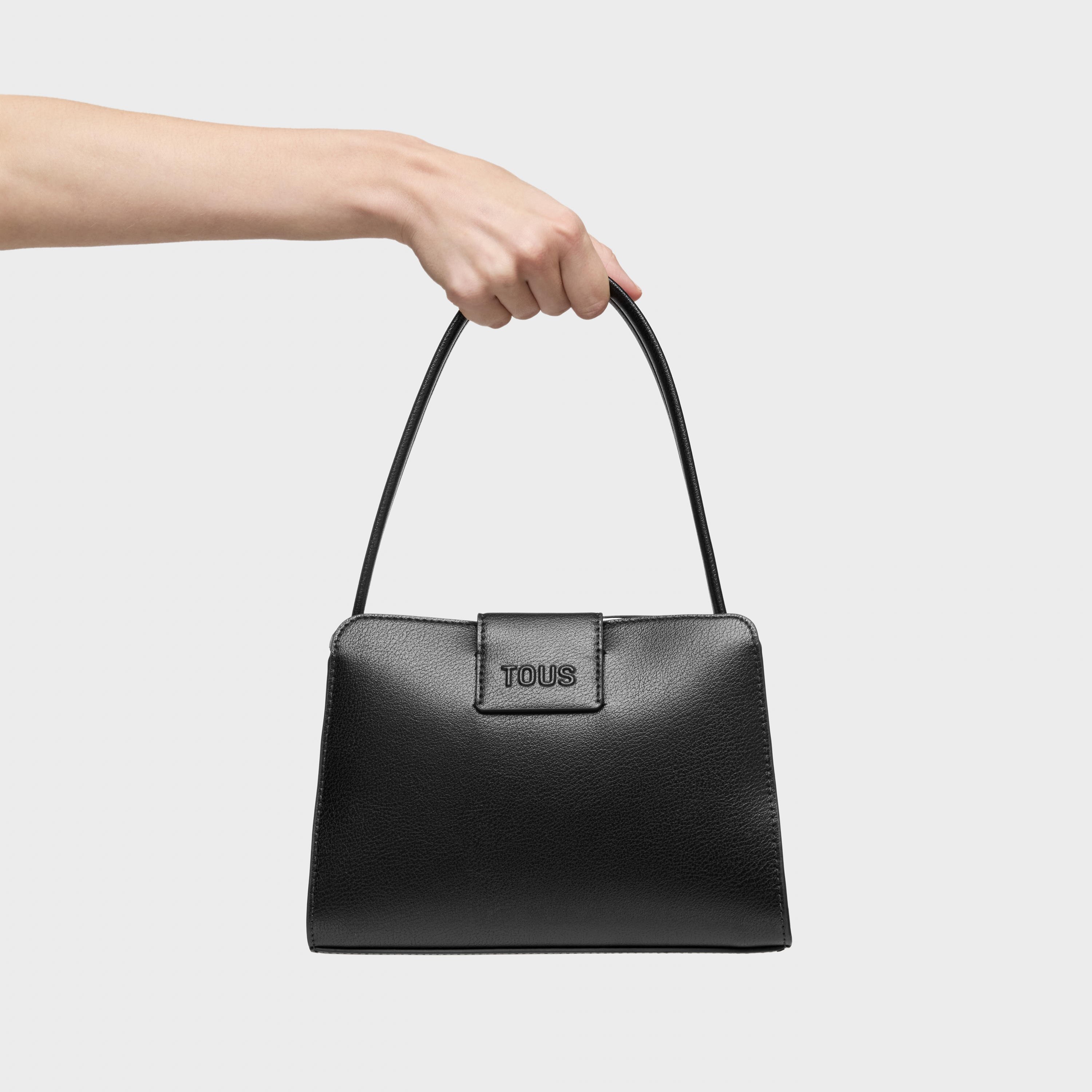Small black City bag TOUS Kaos Icon