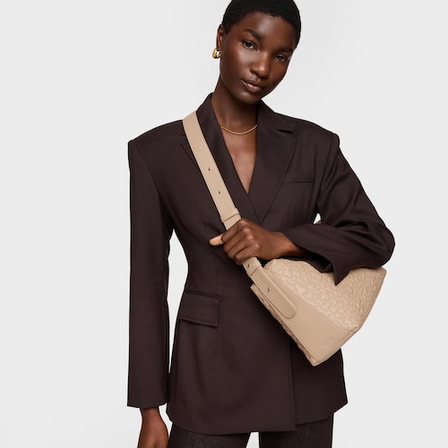 Sand-colored Shoulder bag TOUS Puffy Bear