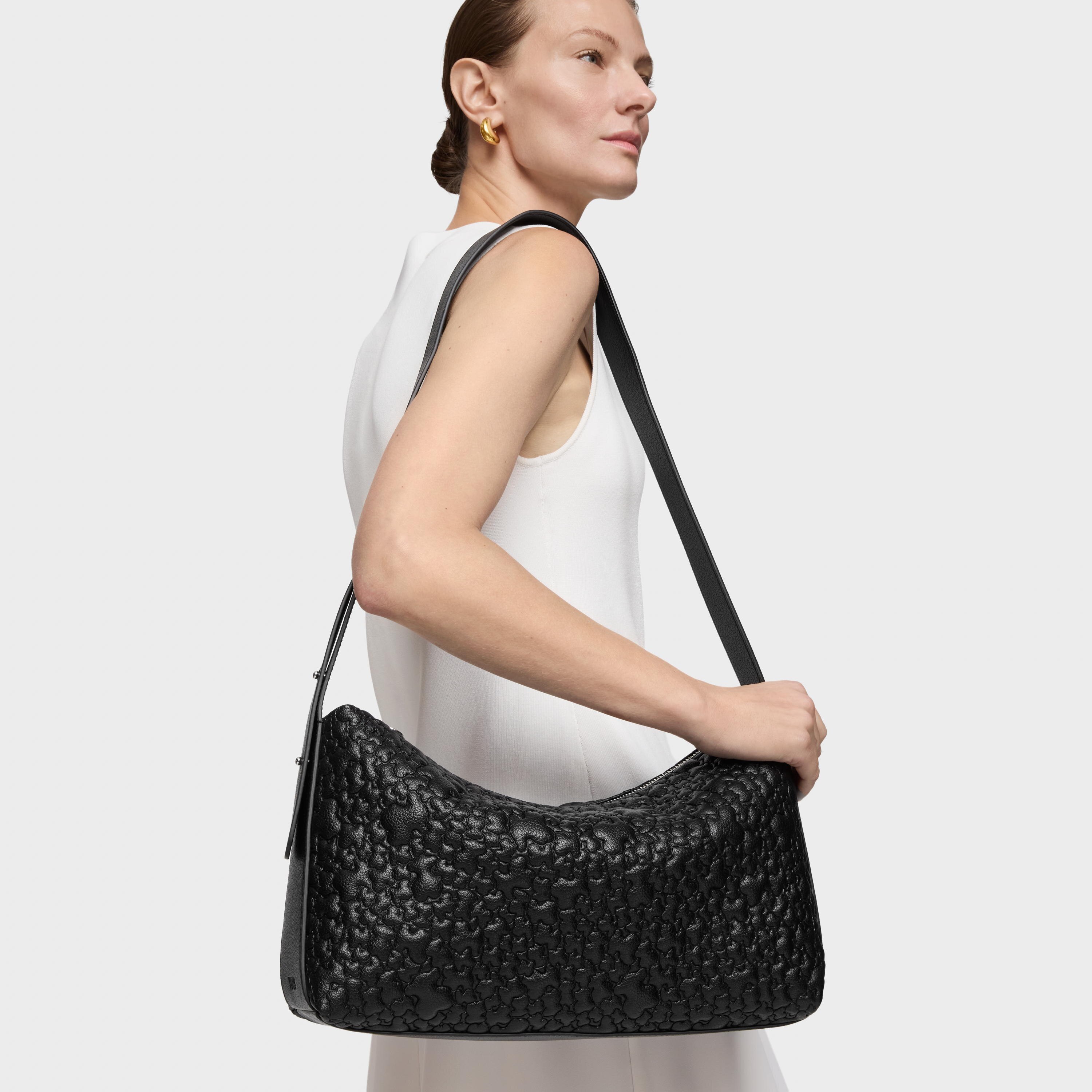 Black Shoulder bag TOUS Puffy Bear