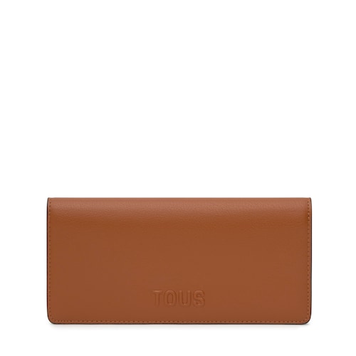 Large camel-colored Wallet TOUS Kaos Icon 