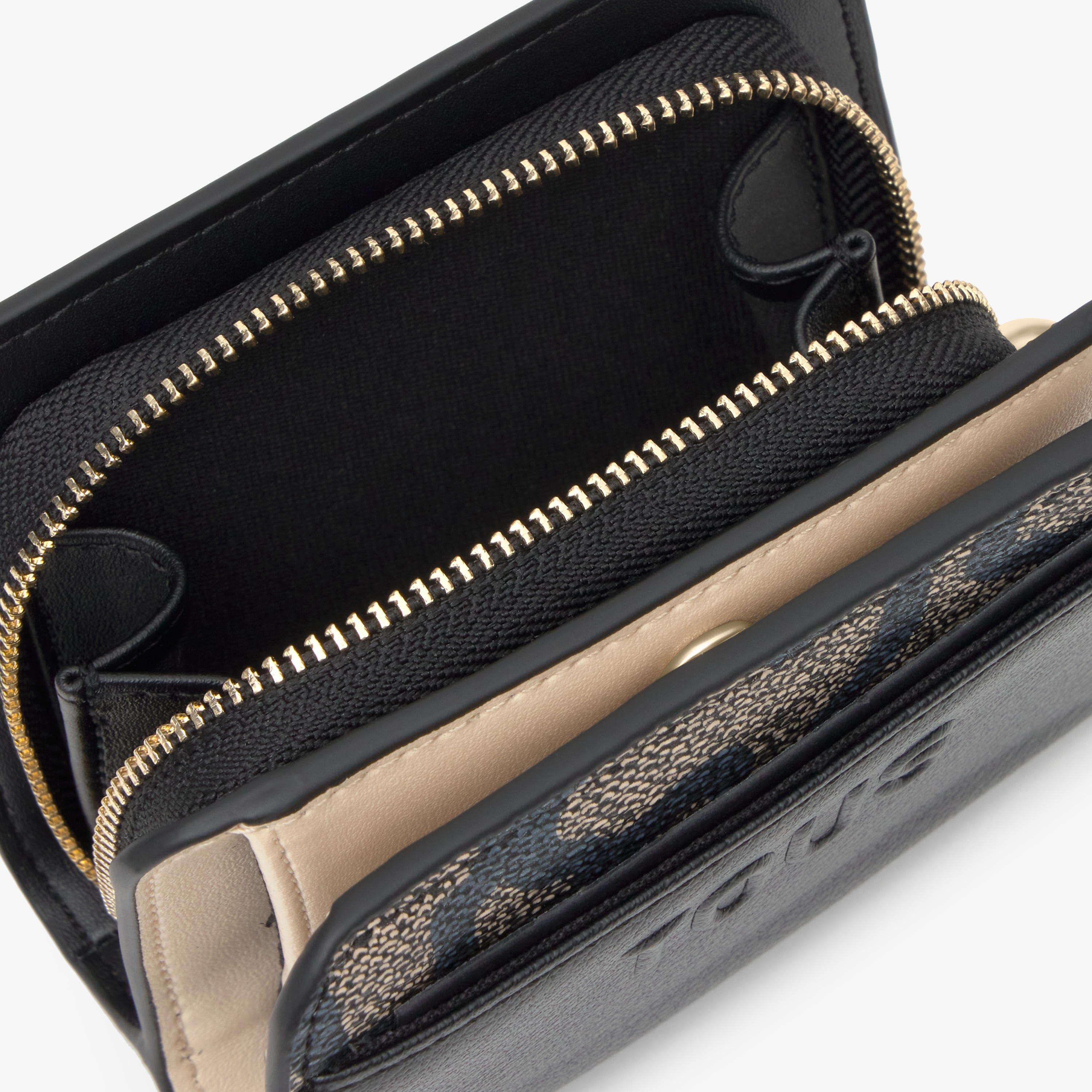 Medium black Wallet TOUS Kaos Icon 