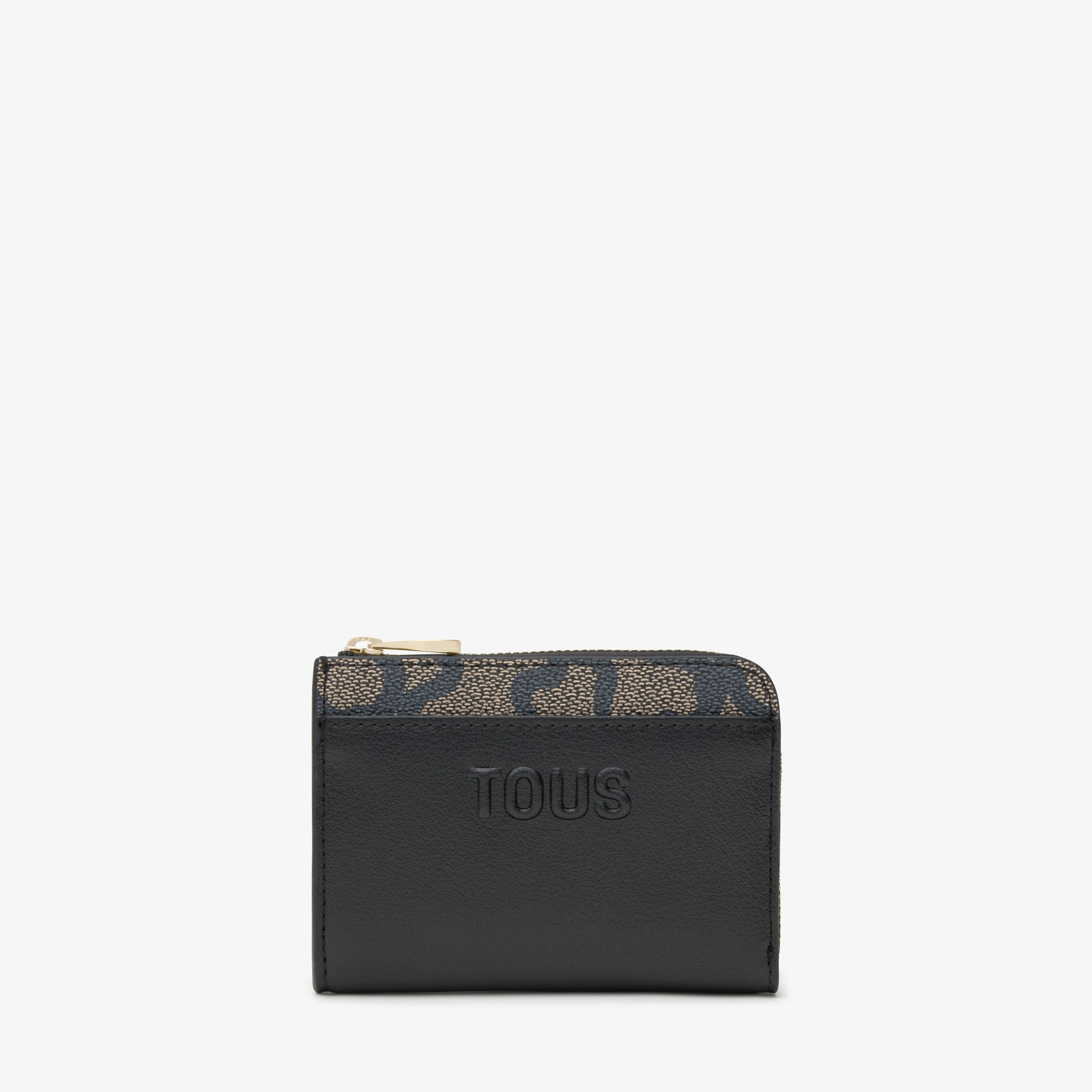 Black Change purse-Cardholder TOUS Kaos Icon 