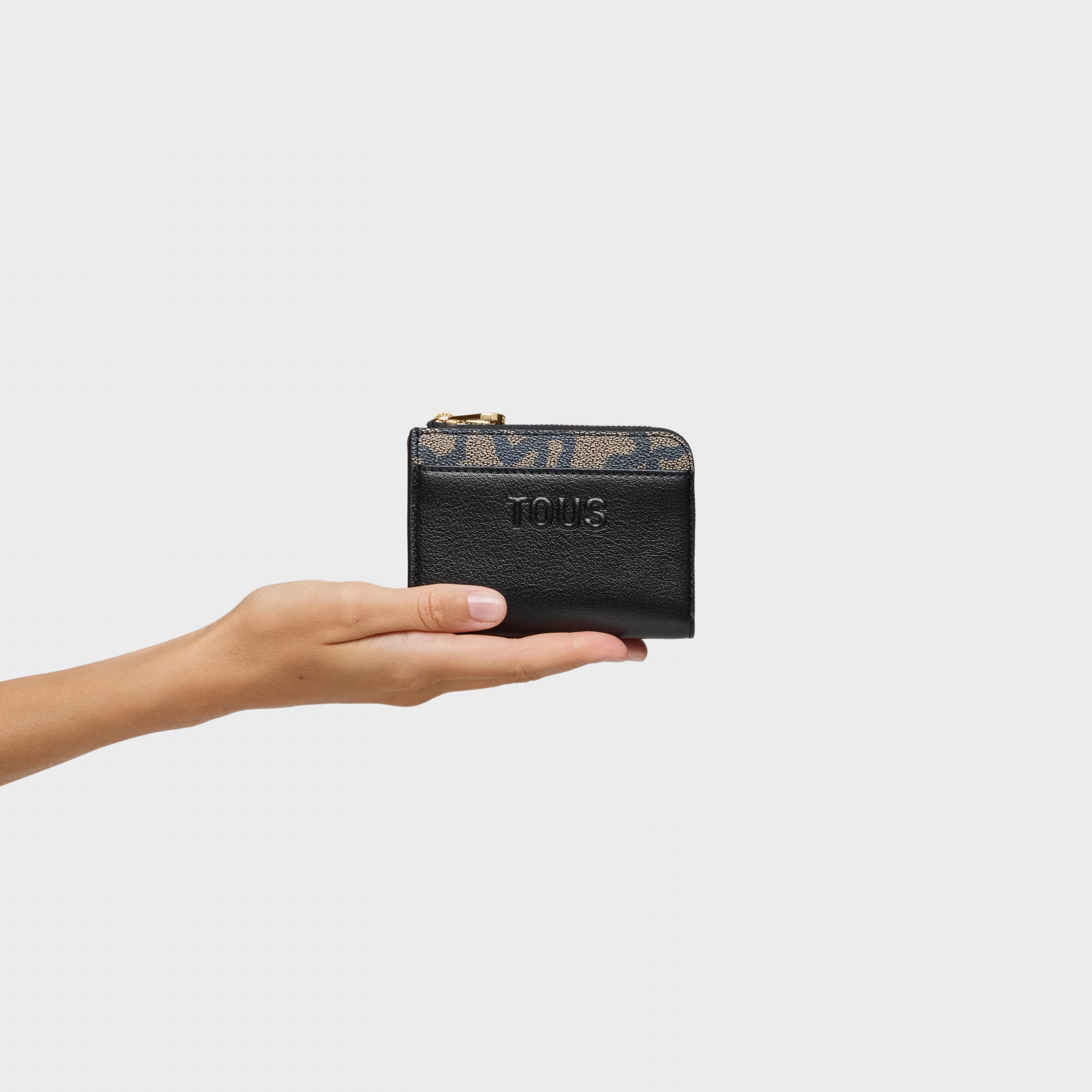 Black Change purse-Cardholder TOUS Kaos Icon 