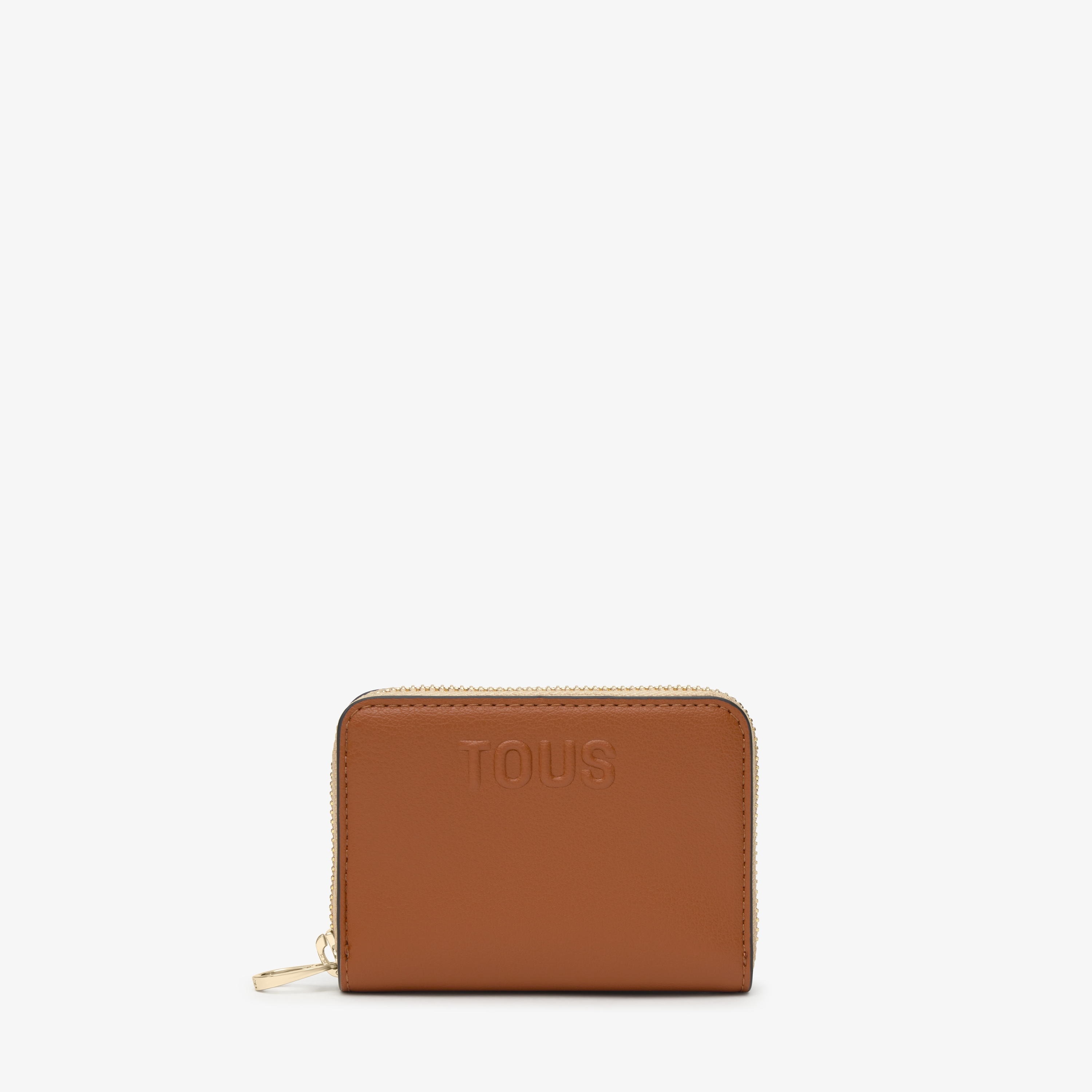 Medium camel-colored Change purse TOUS Kaos Icon 