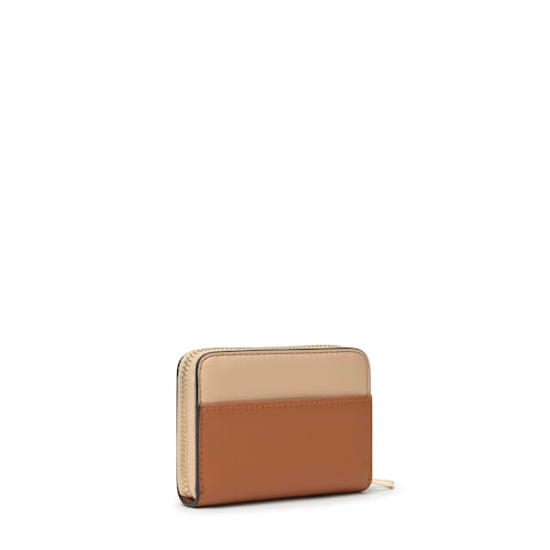 Monedero mediano camel Kaos Icon 