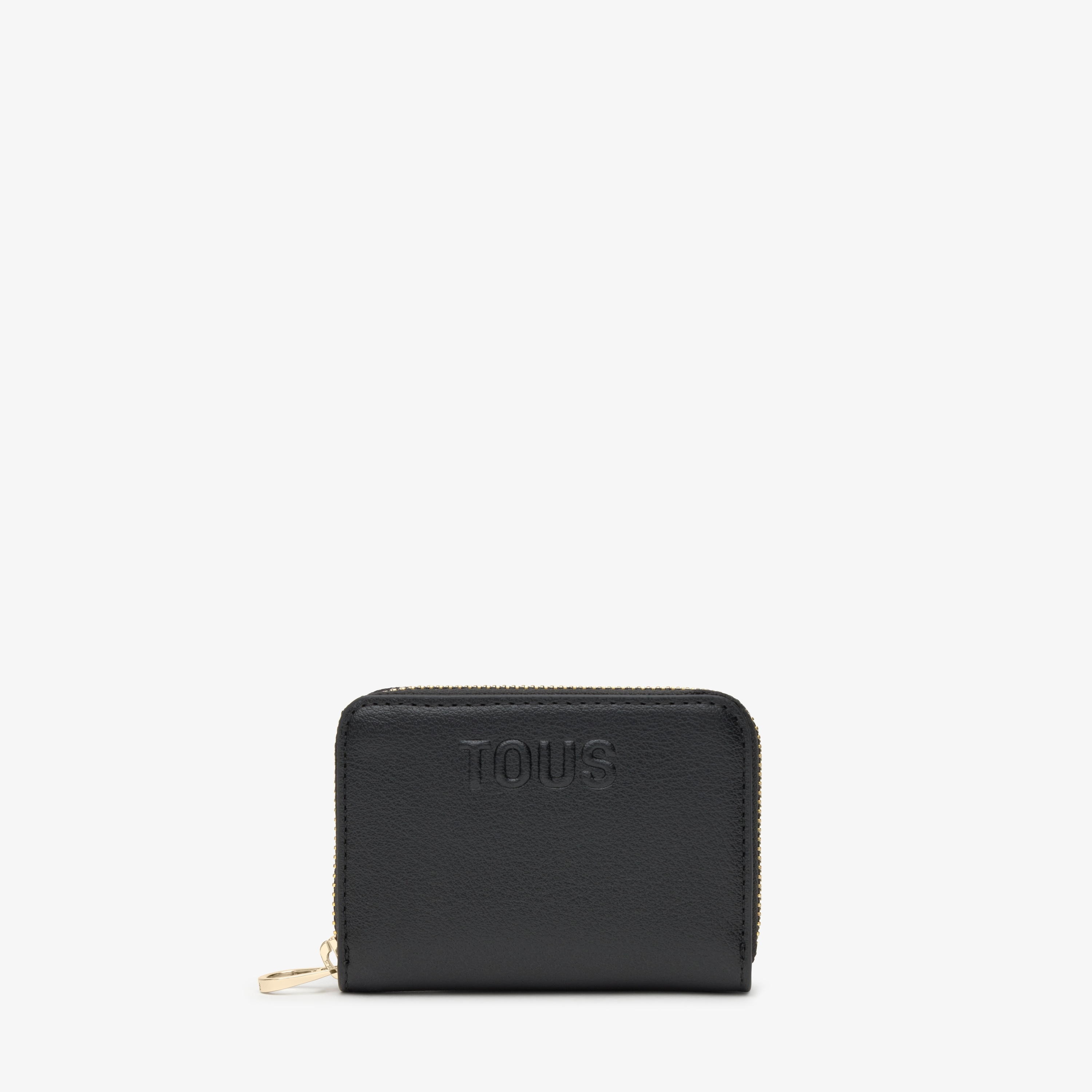 Medium black Change purse TOUS Kaos Icon 