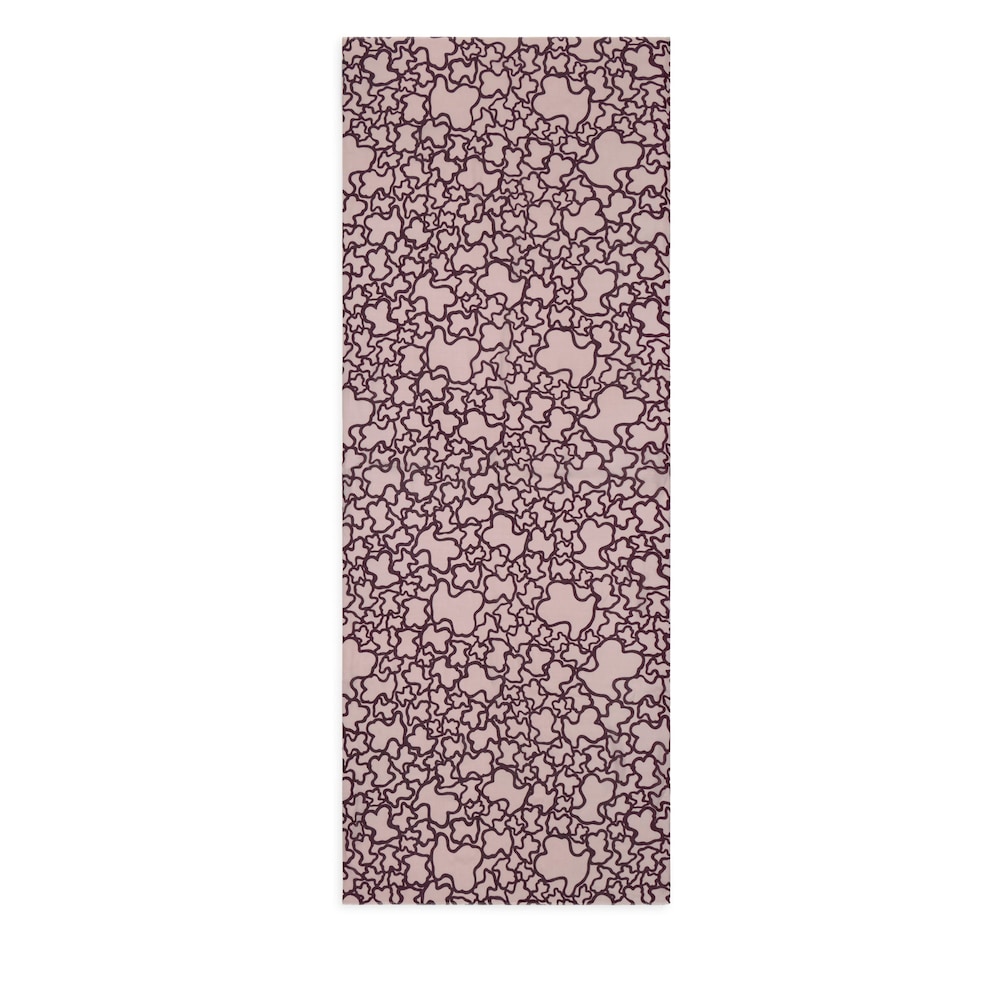 Foulard Kaos en color burdeos