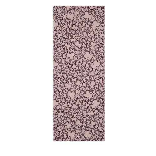 Foulard Kaos en color burdeos